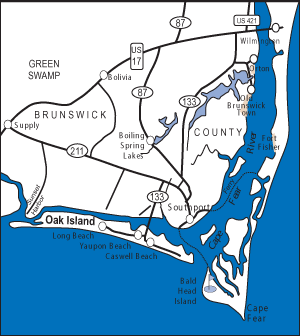 oak island map